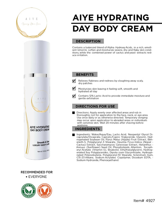 Hydrating Body Day Cream