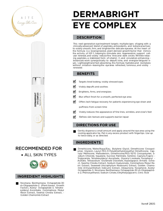 DermaBright  Eye Complex
